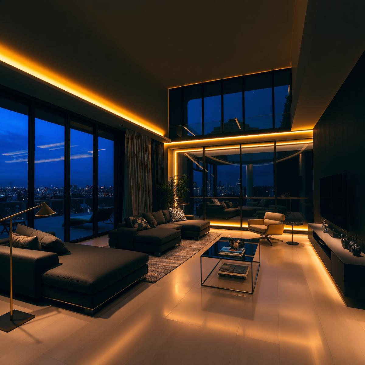 Iluminação inteligente residencial